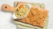 Baked White Bean and Artichoke Dip with Crackers Baked White Bean and Artichoke Dip with Crackers