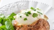 Air Fryer Baked Potato Recipe - Baked Garlic Parsley Potatoes Air Fryer Baked Potato Recipe - Baked Garlic Parsley Potatoes