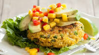 Indian-Spiced Veggie Burgers Indian-Spiced Veggie Burgers