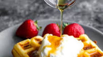 Crispy Buttermilk Waffles Crispy Buttermilk Waffles