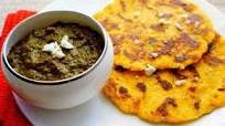 Saag Aur Makki ki Roti (Greens With Corn Flatbread ) Saag Aur Makki ki Roti (Greens With Corn Flatbread )