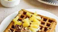 Banana Nut Waffles Banana Nut Waffles