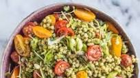 Kale Pesto Sorghum Salad Kale Pesto Sorghum Salad