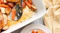 Roasted Chicken Thighs with Vegetables Roasted Chicken Thighs with Vegetables