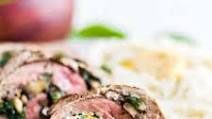 Mushroom and spinach stuffed flank steak Mushroom and spinach stuffed flank steak