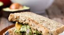 Roasted Tofu and Guacamole Sandwich Roasted Tofu and Guacamole Sandwich
