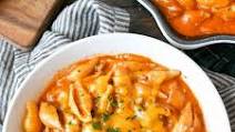 Creamy Beef and Shells Creamy Beef and Shells