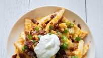 Austin Slow Burn Green Chile Queso Fries Austin Slow Burn Green Chile Queso Fries