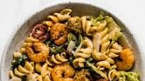 Shrimp Caesar Pasta Salad Shrimp Caesar Pasta Salad