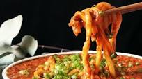 Cheesy and Spicy Mapo Udon Noodles Cheesy and Spicy Mapo Udon Noodles