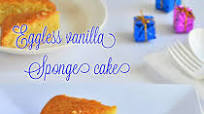Eggless vanilla sponge cake Eggless vanilla sponge cake