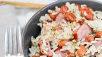 Skillet Beans and Rice with Kielbasa Skillet Beans and Rice with Kielbasa