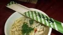 Pancit Mami (Miki noodles in broth) Pancit Mami (Miki noodles in broth)