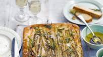 Spring onion focaccia Spring onion focaccia