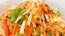 Asian coleslaw with peanuts and chilli Asian coleslaw with peanuts and chilli