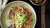 Minced pork tossed noodles Zhajiang mian Minced pork tossed noodles Zhajiang mian