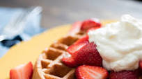 Overnight Brown-Butter Yeast-Raised Waffles Recipe Overnight Brown-Butter Yeast-Raised Waffles Recipe