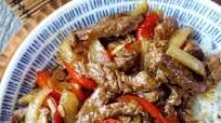 Black pepper beef stir-fry (黑椒牛柳) Black pepper beef stir-fry (黑椒牛柳)