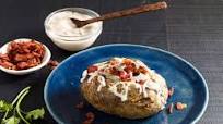 Overloaded Double Baked Mexican Potatoes Overloaded Double Baked Mexican Potatoes
