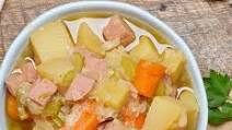 Slow cooker ham & cabbage Slow cooker ham & cabbage