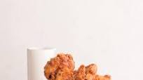 Chicken and Waffles with Honey-Cinnamon Butter Chicken and Waffles with Honey-Cinnamon Butter