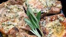 Juicy Garlic Baked Pork Chops with Sage Butter Juicy Garlic Baked Pork Chops with Sage Butter