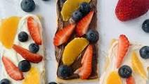 Graham Cracker Fruit Pizzas Graham Cracker Fruit Pizzas