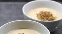 Cream of Cauliflower Soup With Bacon Gremolata Cream of Cauliflower Soup With Bacon Gremolata
