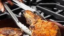 Pan-Seared Thick-Cut, Bone-In Pork Chops Pan-Seared Thick-Cut, Bone-In Pork Chops
