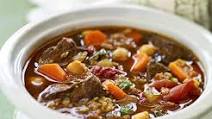 Beef and Bulgur Soup with Chickpeas Beef and Bulgur Soup with Chickpeas