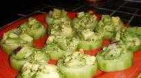 Cucumber Bruschetta (No Bread) Cucumber Bruschetta (No Bread)
