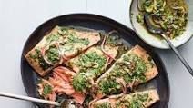 Sous-Vide Salmon With Caper-Parsley Vinaigrette Sous-Vide Salmon With Caper-Parsley Vinaigrette