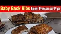 Baby Back Ribs, Emeril Lagasse Pressure Air Fryer Recipe Baby Back Ribs, Emeril Lagasse Pressure Air Fryer Recipe
