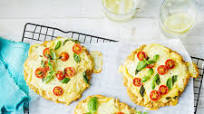 Cauliflower Mini Pizzas Recipe | Woolworths Cauliflower Mini Pizzas Recipe | Woolworths