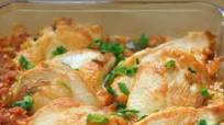 Baked Chicken and Rice Baked Chicken and Rice