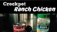 Crockpot Ranch Chicken Crockpot Ranch Chicken