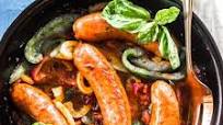 Keto Italian Sausage, Peppers, and Onions Keto Italian Sausage, Peppers, and Onions