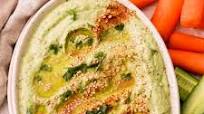 Raw Zucchini Hummus with Avocado - Bean Free (Whole30, Vegan) Raw Zucchini Hummus with Avocado - Bean Free (Whole30, Vegan)