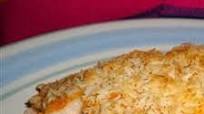 Baked Salmon with Coconut Crust Baked Salmon with Coconut Crust