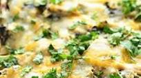 Chicken and Spinach Enchiladas Chicken and Spinach Enchiladas