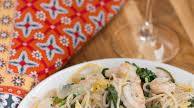 Shrimp Pasta with Pesto White Wine Sauce and Baby Kale Shrimp Pasta with Pesto White Wine Sauce and Baby Kale