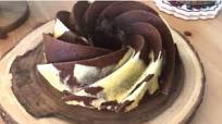 Black marble cake Bundt Black marble cake Bundt