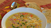 Slow Cooked Ham and Potato Chowder Slow Cooked Ham and Potato Chowder