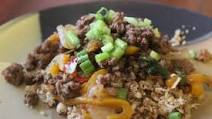 Minced Beef With Chilli, Garlic & Holy Basil Minced Beef With Chilli, Garlic & Holy Basil