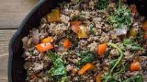 One-Skillet Ground Beef and Wild Rice One-Skillet Ground Beef and Wild Rice