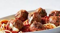Mozzarella-Stuffed Meatballs Mozzarella-Stuffed Meatballs