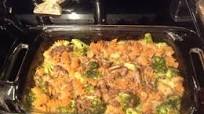 Low Sodium Mac & Cheese with Ground Beef & Broccoli Low Sodium Mac & Cheese with Ground Beef & Broccoli