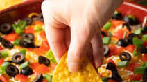 Retro Taco Pizza (Layered Taco Dip) Retro Taco Pizza (Layered Taco Dip)