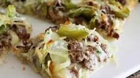 Easy Philly Cheesesteak Pizza Easy Philly Cheesesteak Pizza