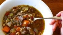 Vegetable Beef Shank Soup with Farro for Saturday Vegetable Beef Shank Soup with Farro for Saturday
